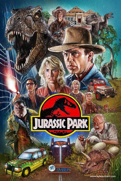 پوستر پارک ژوراسیک (Jurassic Park)